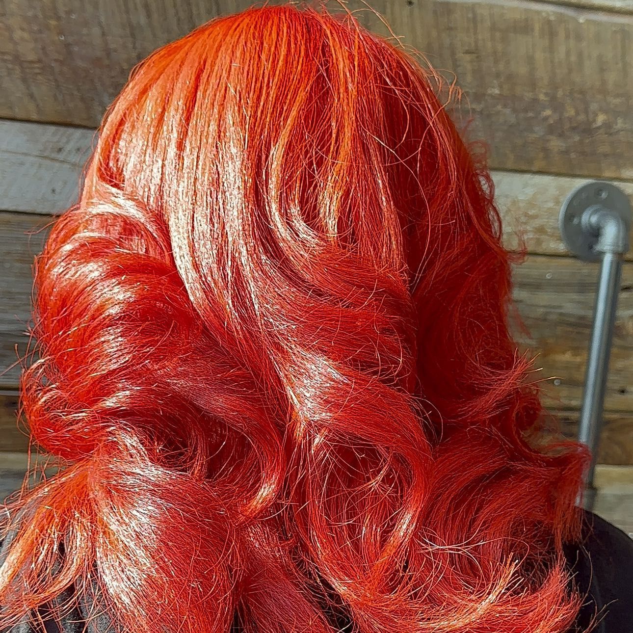 Bold red orange color